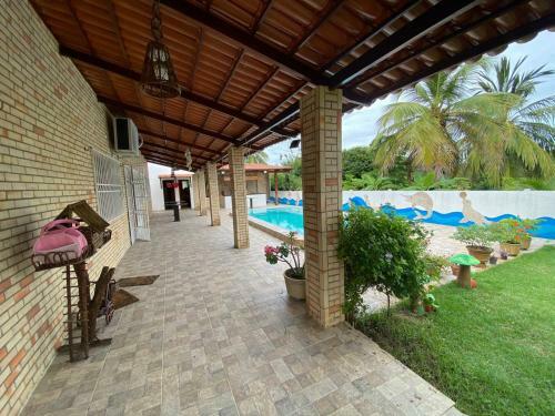 Casa De Campo Com Piscina E Wi-fi Em Beberibe
