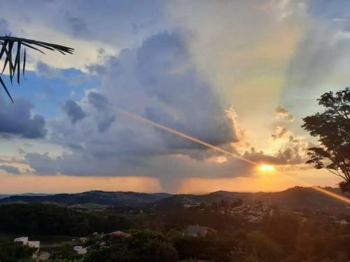 Para�so Com Vista Das Montanhas Em Serra Negra