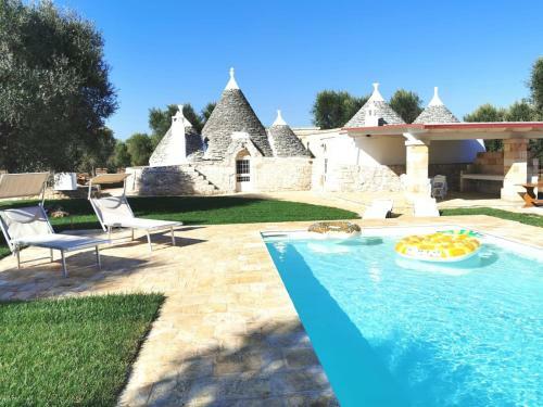 Villa Antico Trullo Ristrutturato Con Piscina E Giardino