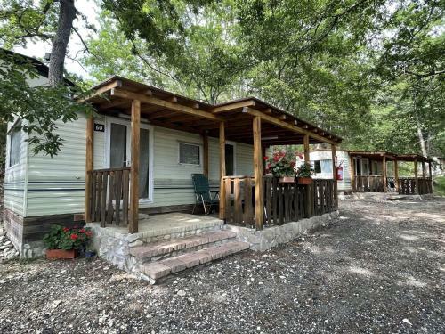 Pleasant Mobile Home In Toscana With Shared Pool