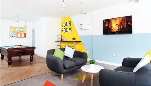 Hostal Modern Rooms For Students Only, Leeds - Sk