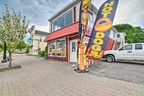 Apartamento Walkable St Ignace Condo With Lake Huron Views