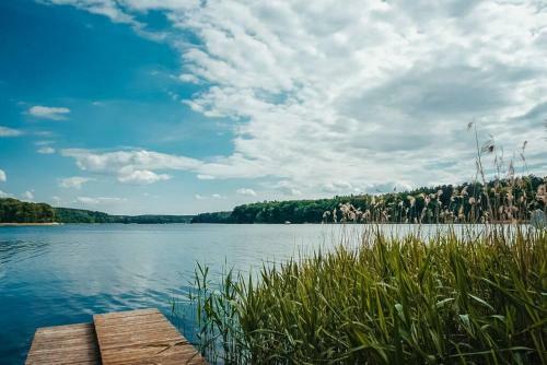 Holzhaus Direkt Am See