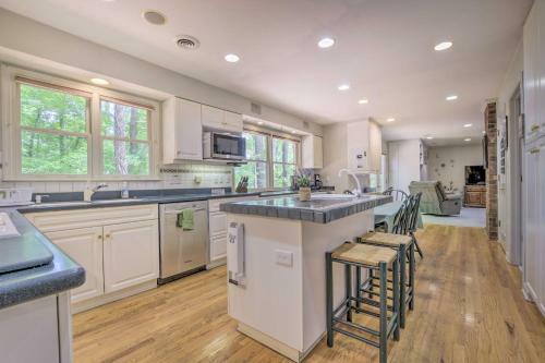 Peaceful Durham House On Pond With Huge Deck!