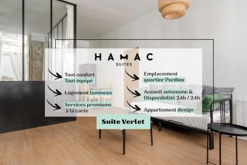 Apartamento Hamac Suites - Suite Verlet - Lyon 3