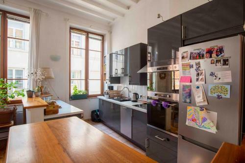 Apartamento Very Nice Duplex In Lyon Croix Rousse Area !