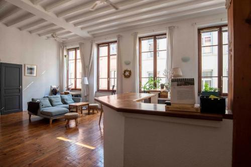 Apartamento Very Nice Duplex In Lyon Croix Rousse Area !