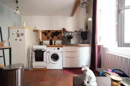 Apartamento Cozy35 M For 2 With Mezzanine In Lyon