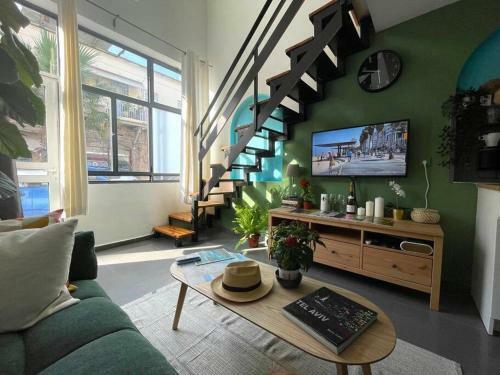 Apartamento Jaffa Cozy Loft - Beach Clock Tower  Market  Port