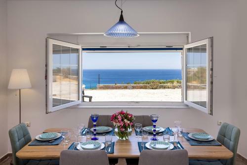 Apartamento Syros Seaside Villas Aeolos With Panoramic Sea Views