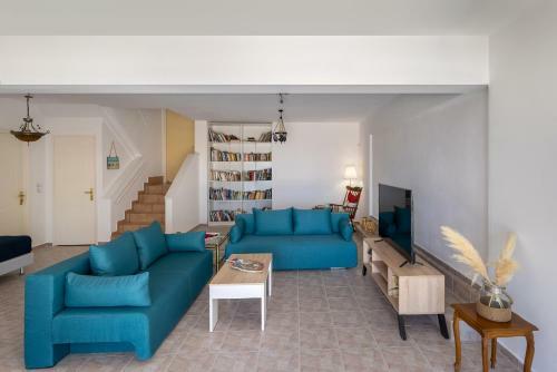 Apartamento Syros Seaside Villas Aeolos With Panoramic Sea Views