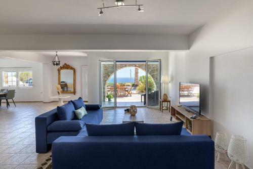 Apartamento Syros Seaside Villas Aeolos With Panoramic Sea Views
