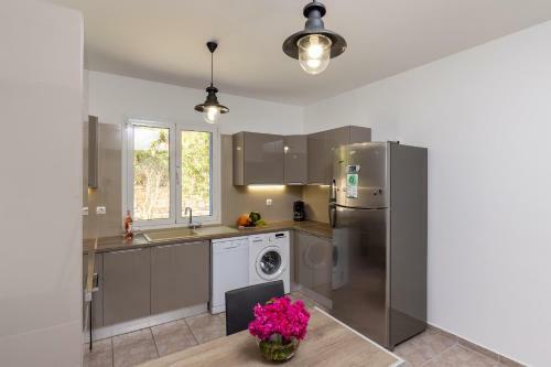 Apartamento Syros Seaside Villas Aeolos With Panoramic Sea Views