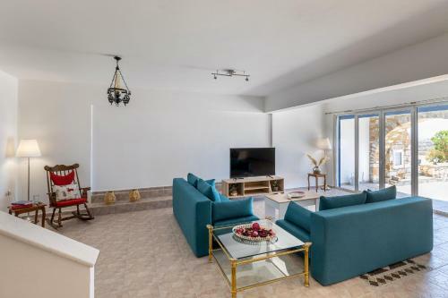 Apartamento Syros Seaside Villas Aeolos With Panoramic Sea Views