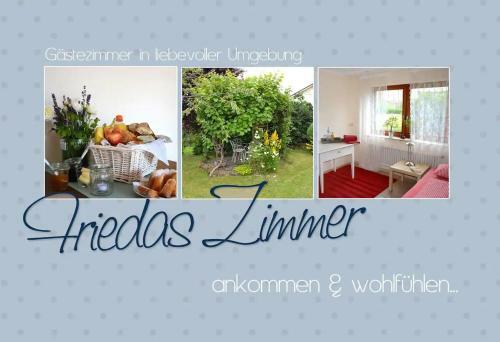 Apartamento Friedas Zimmer/ Friedas Ferienwohnung