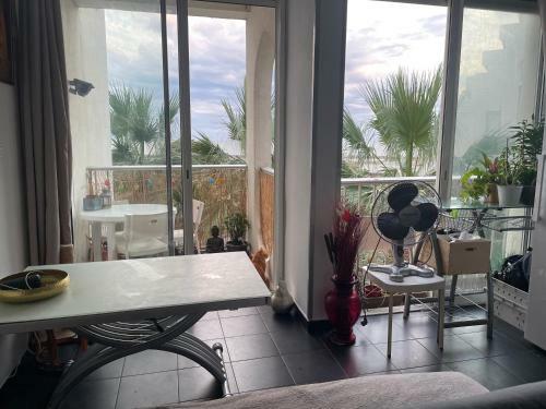 Apartamento La Grande-motte : Studio Vue Mer Centre-ville