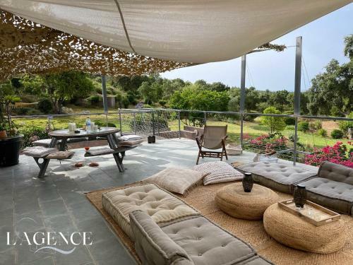 Villa Oasis Boh�me Face � Porquerolles