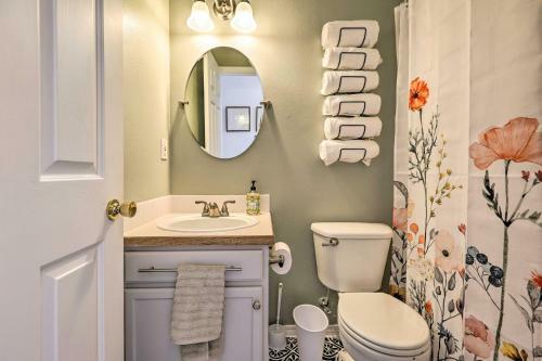 Charming Bend Home With Front Porch And Backyard!