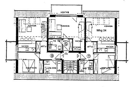 Apartamento Waldstra�e 19a, Whg 24, Feriendomizil Am S�dstra