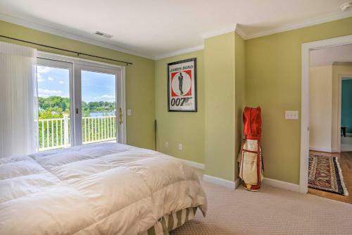 Elegant Waterfront Home With Bar, Deck And Views!