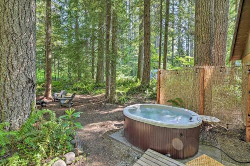 Tahoma A-frame Cabin With Hot Tub And Fire Pit