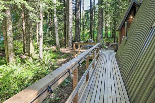 Tahoma A-frame Cabin With Hot Tub And Fire Pit