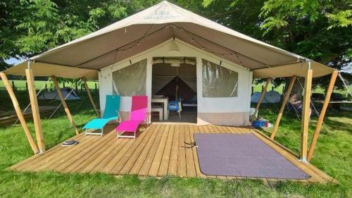 Tente Lodge La Plage Autet