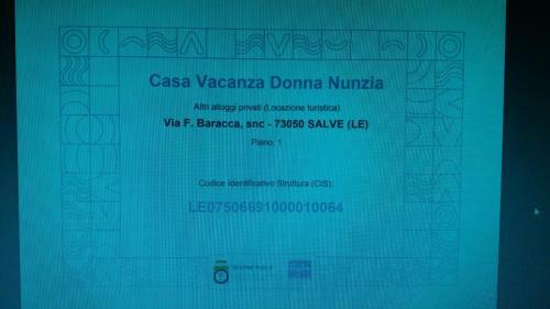 Casa Vacanza Donna Nunzia