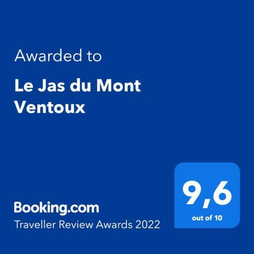 Bed & Breakfast Le Jas Du Mont Ventoux