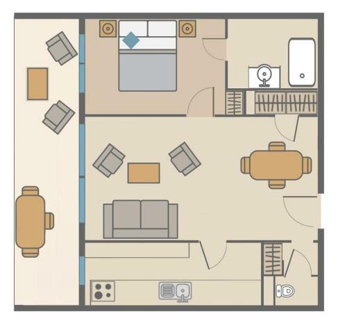 Apartamento Terrasse Vue Mer