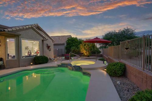 Phoenix Area Home Pool And Spa, On Golf Course