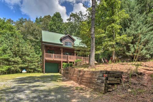 Coosawattee River Resort Home Mins From Blue Ridge
