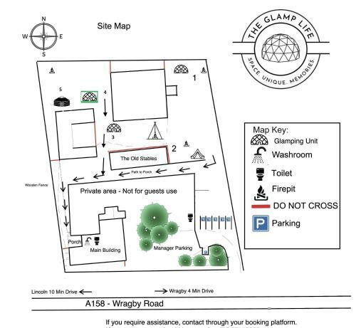 Glamping Bell Tent 4m - Sleeps Upto 4