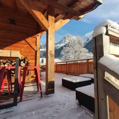 Chalet Cladie & Spa - Vue Cha�ne Du Montblanc