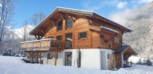Chalet Cladie & Spa - Vue Cha�ne Du Montblanc
