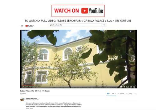 Gabala Palace Villa - 8 Bedrooms