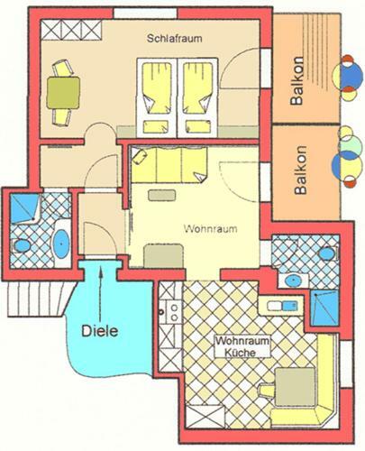 Apartamento G�stehaus Alpina
