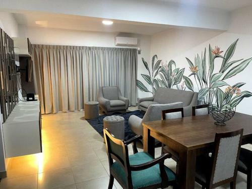 Apartamento Hermoso Departamento,totalmente Amoblado C/cochera