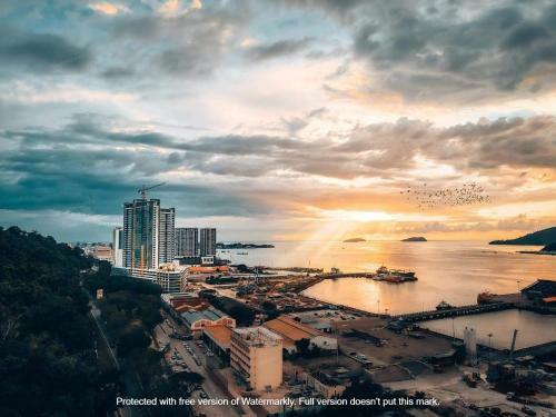 Apartamento Designer 2- Bedroom Condo @jesselton Quay