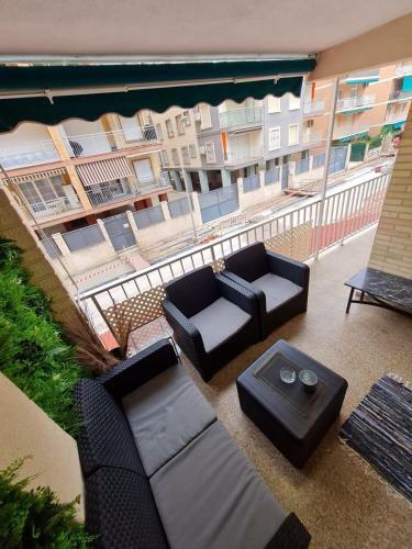 Apartamento Gandia Beach- 2 Linea De Playa