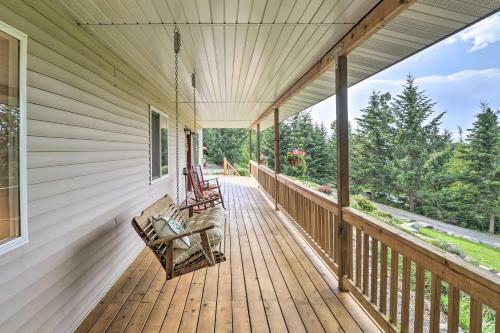 Secluded 5-acre Kalispell Home With Deck And View