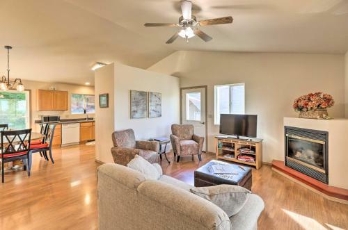 Secluded 5-acre Kalispell Home With Deck And View