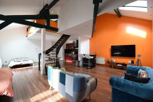 Apartamento Loft Proche Hotel De Ville.