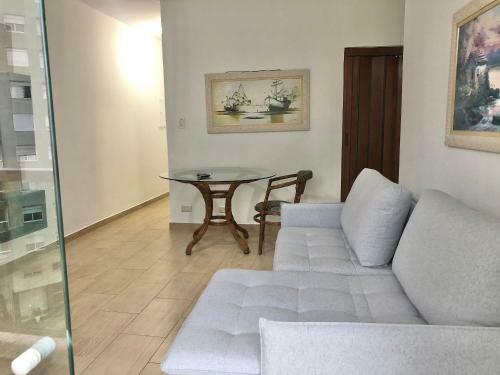 Apartamento Lindo Apto Com Varanda E Vista Para O Mar 2 Dorm