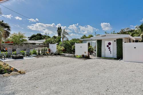 Pink Garden House