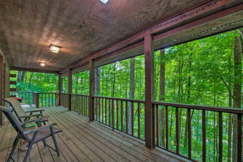 Secluded Waynesville Cabin About 13 Mi To Skiing!