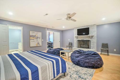 Modern Wilmington Getaway About 6 Mi To Beaches!