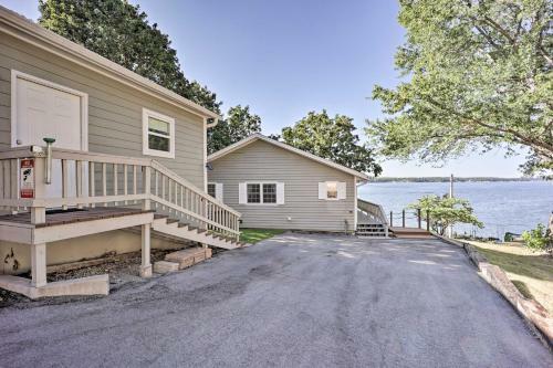 South Grand Lakefront Getaway With Deck And Dock!