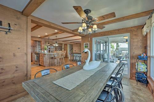 South Grand Lakefront Getaway With Deck And Dock!