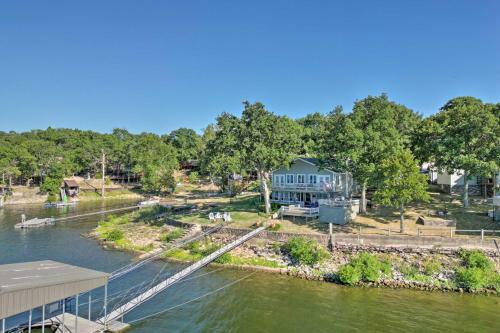 South Grand Lakefront Getaway With Deck And Dock!